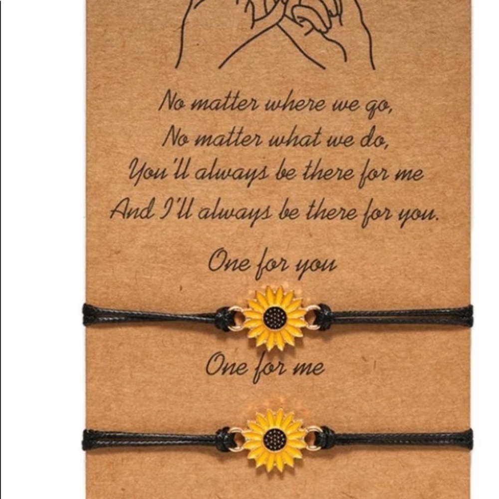 🌻Sun flower Friendship Bracelet